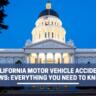 Leyes de accidentes automovilísticos de California: Todo lo que necesitas saber