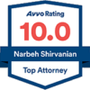 Shirvanian Law Firm - Avvo 10.0 Top Attorney Rating